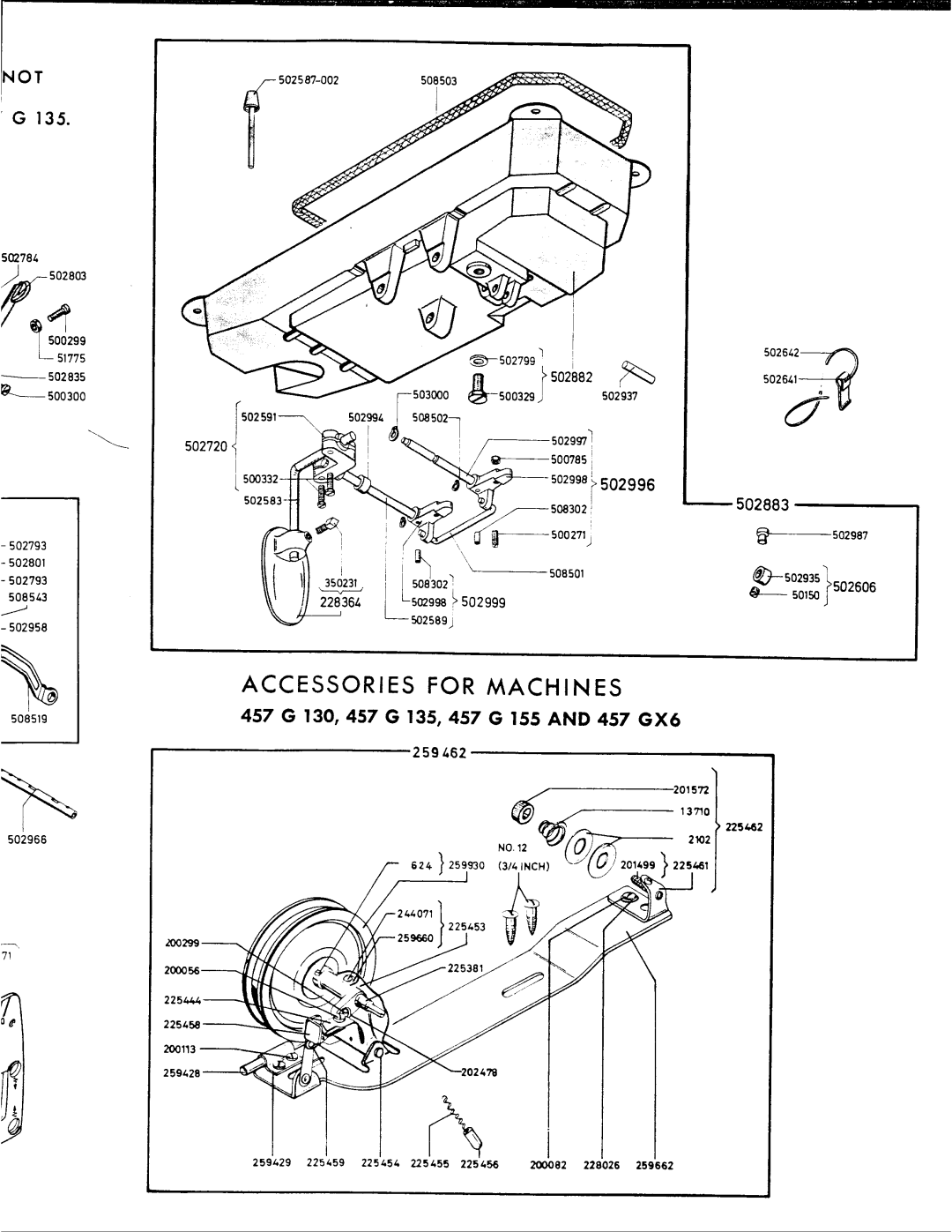 Singer 457G140 manual 