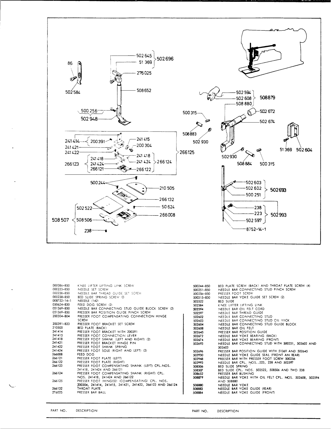 Singer 457G140 manual 