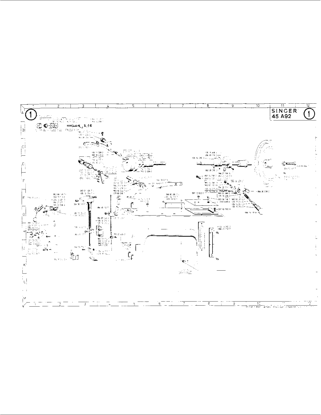 Singer 45A92 manual 