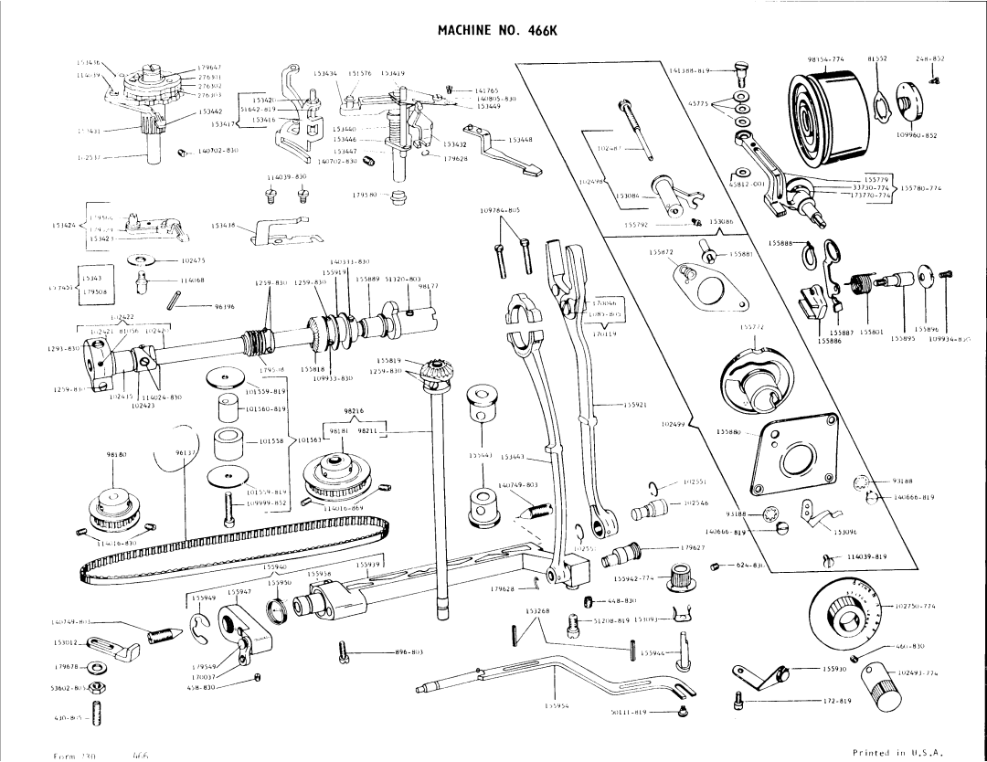 Singer 466K manual 