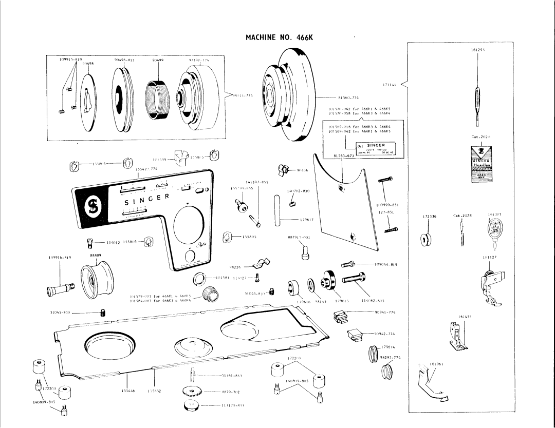 Singer 466K manual 