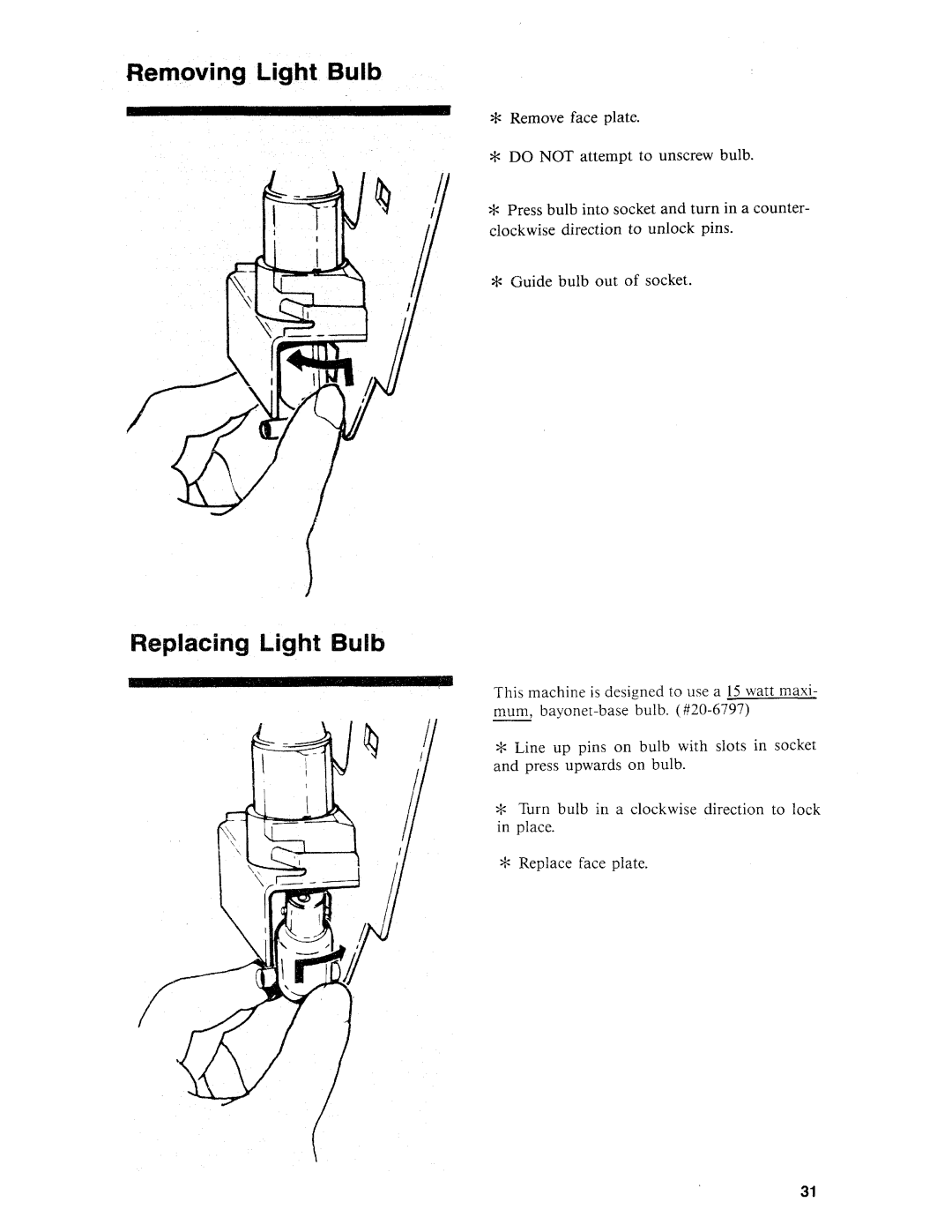 Singer 484.124418 manual 