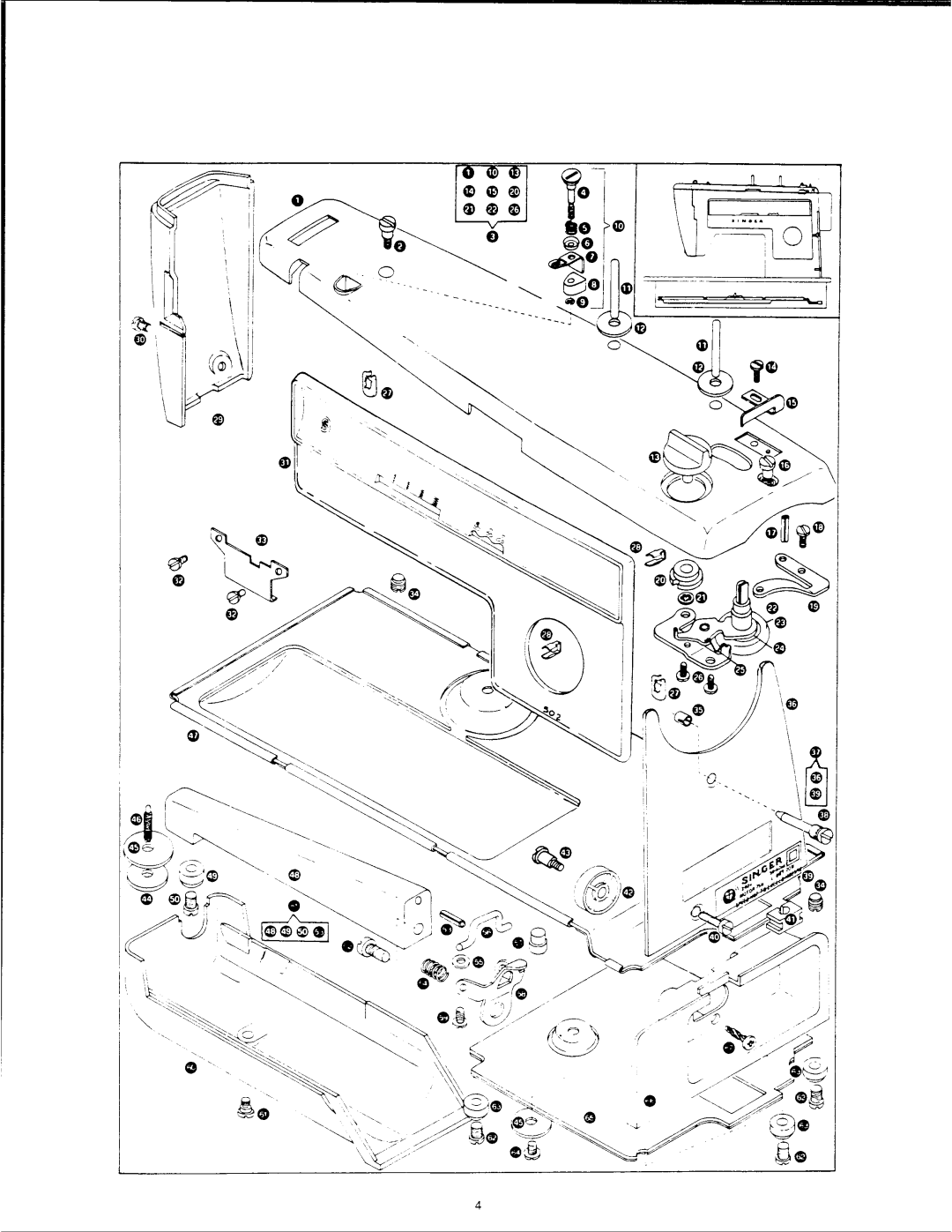 Singer 500 SERIES manual 