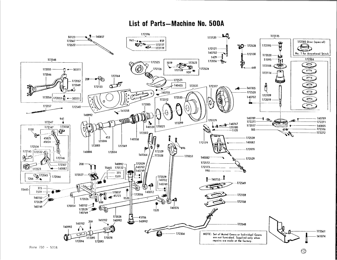 Singer 500a manual 