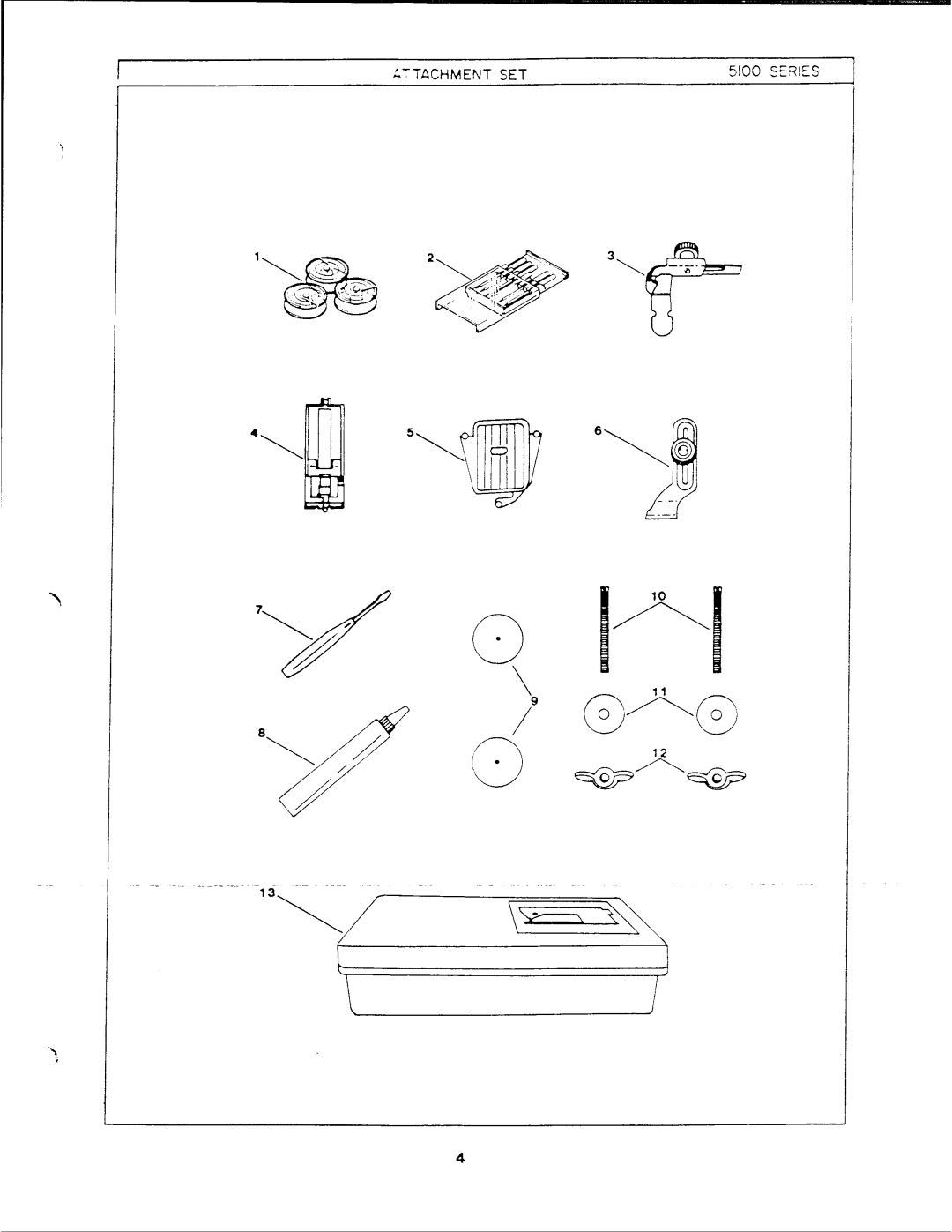 Singer 5100 Series manual 