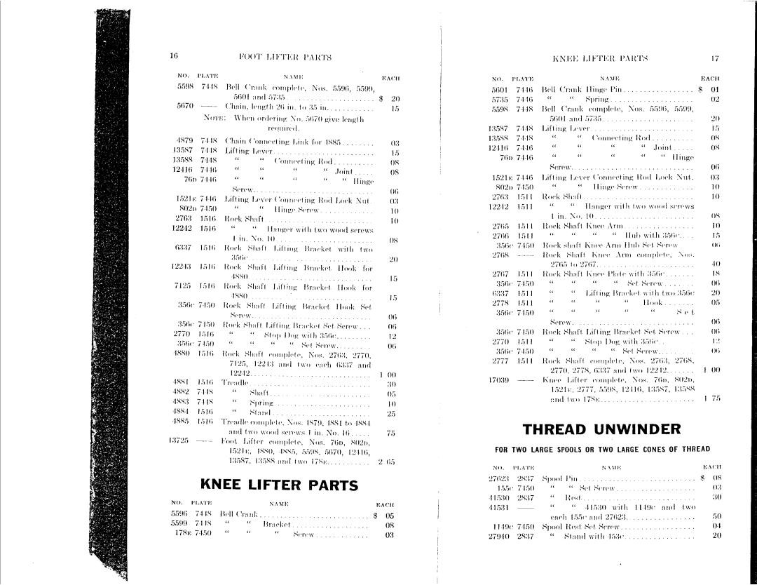 Singer 52-52 manual 