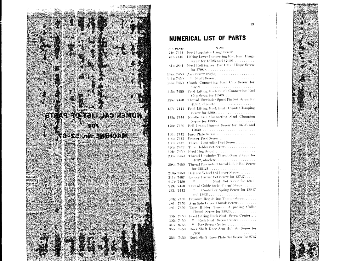 Singer 52-67 manual 