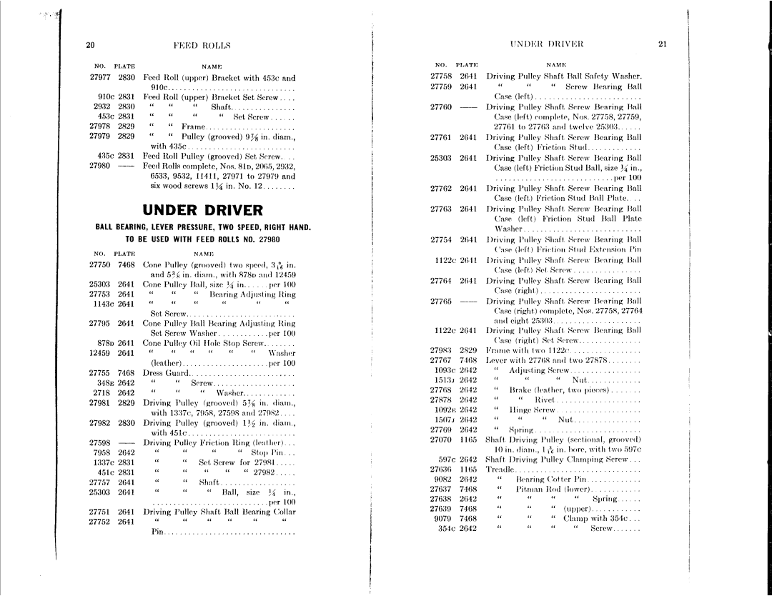 Singer 52-74, 52-54 manual 