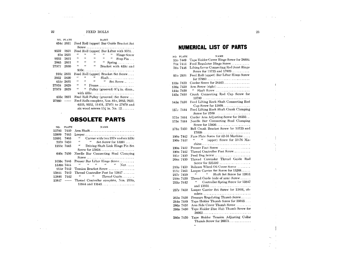 Singer 52-76, 52-56 manual 