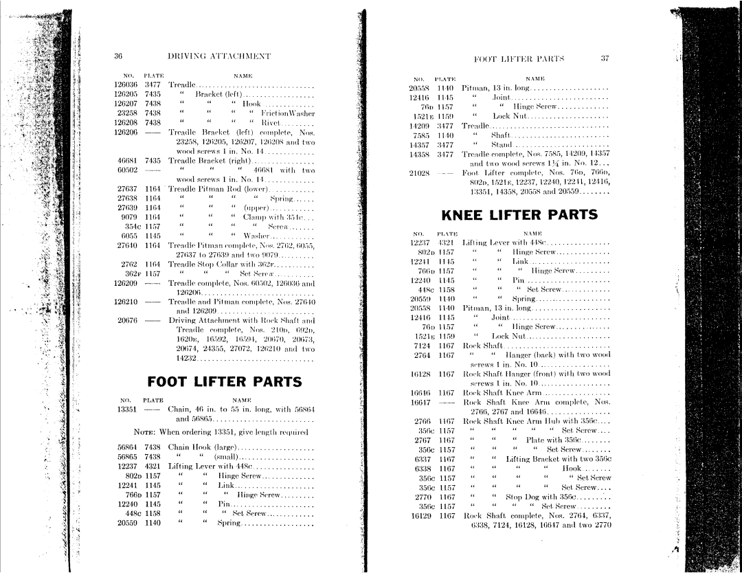 Singer 57-4, 57-14, 57-2 manual 