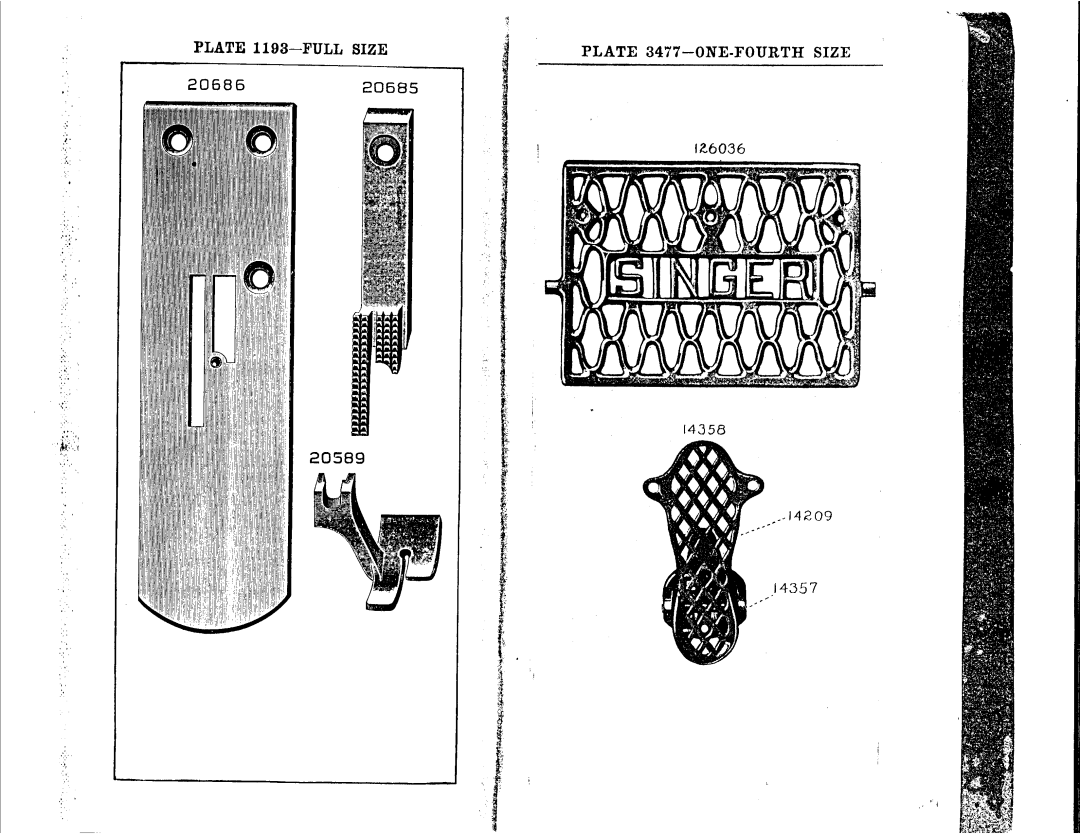 Singer 57-2, 57-4, 57-14 manual 