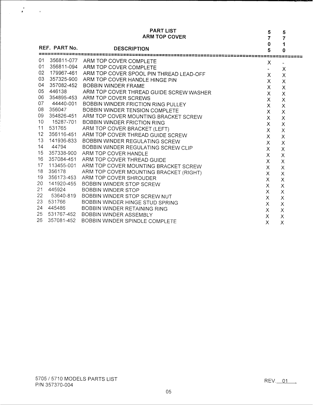 Singer 5710 manual 