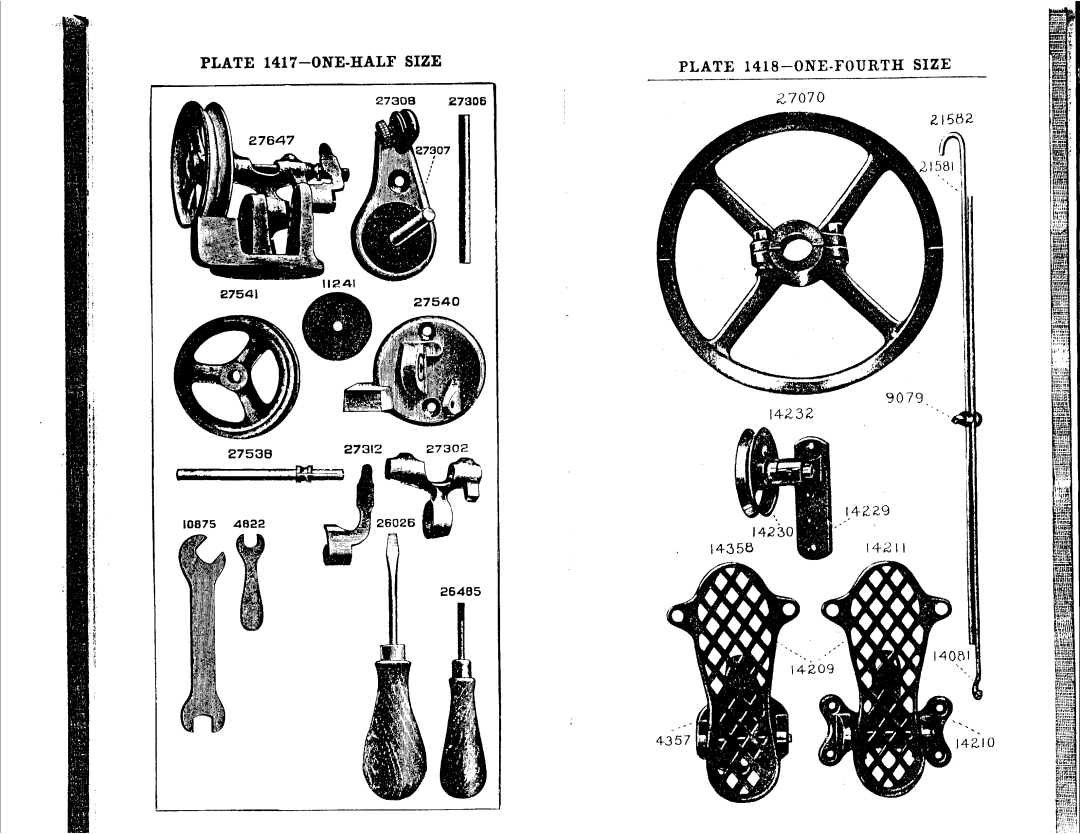 Singer 58-9, 58-1 to 58-5, 58-12, 58-11, 58-15 manual 