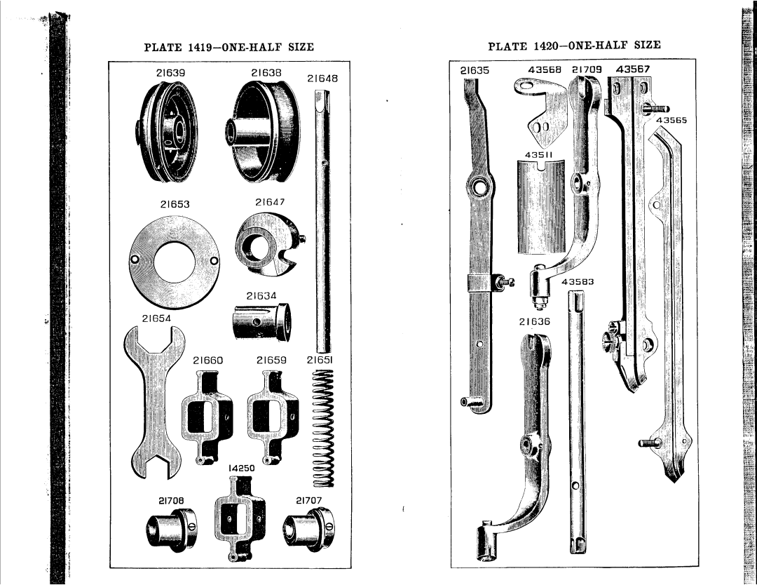 Singer 58-12, 58-1 to 58-5, 58-9, 58-11, 58-15 manual 