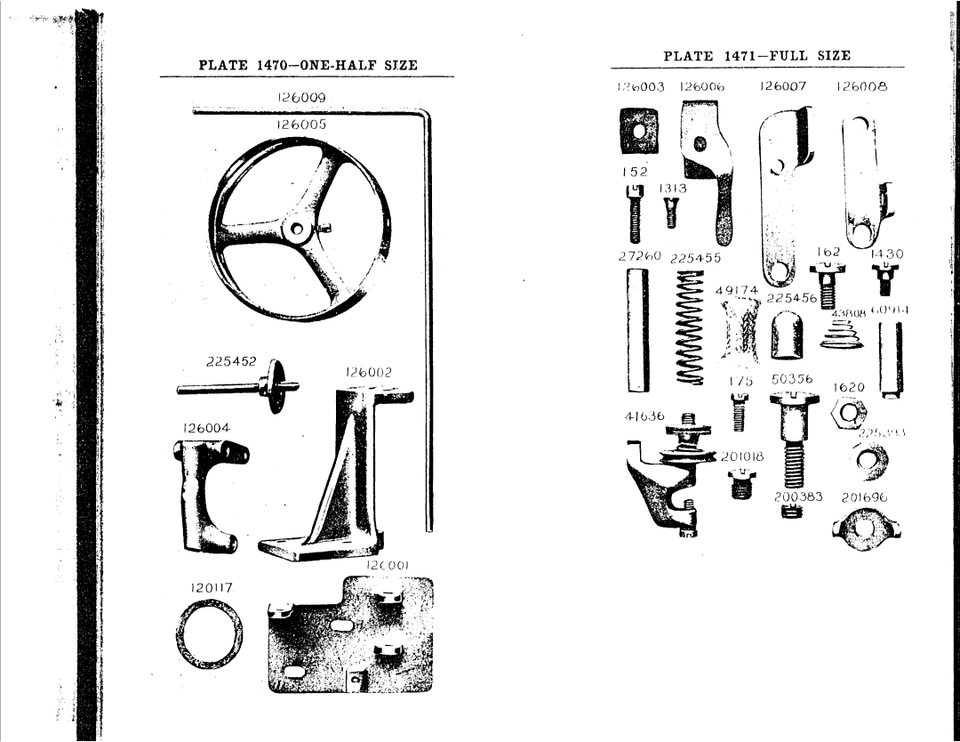 Singer 58-15, 58-1 to 58-5, 58-9, 58-12, 58-11 manual 