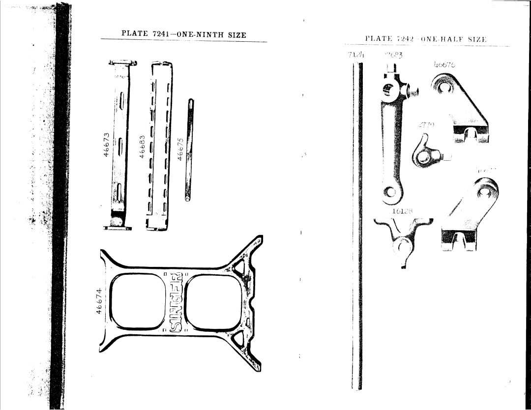 Singer 58-11, 58-1 to 58-5, 58-9, 58-12, 58-15 manual 