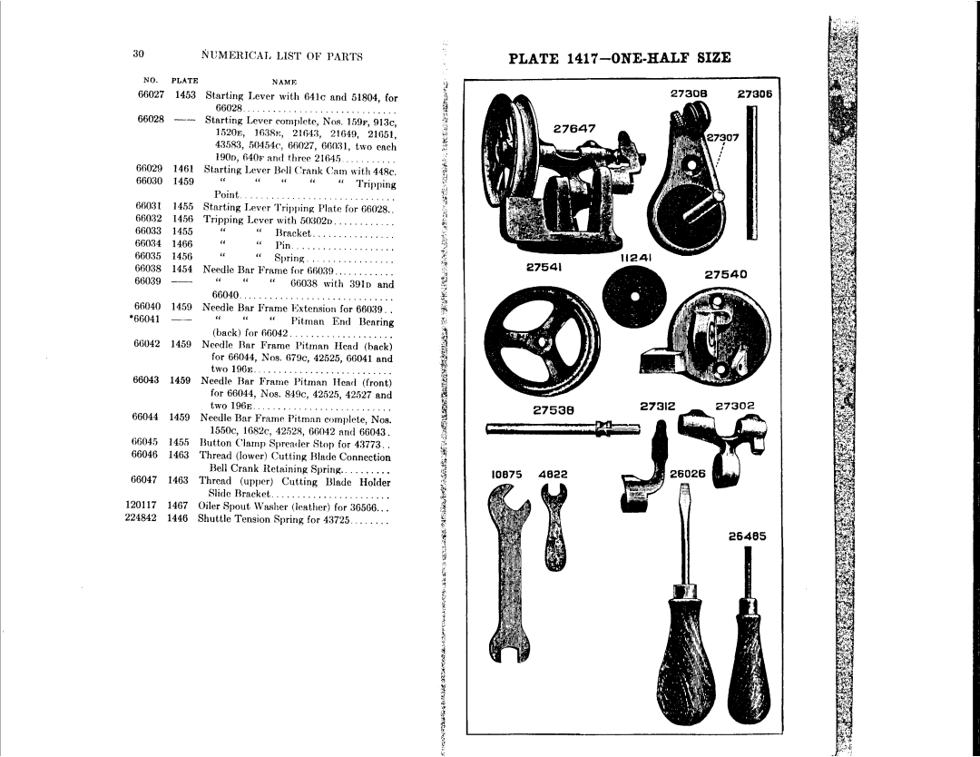 Singer 58-14 manual 