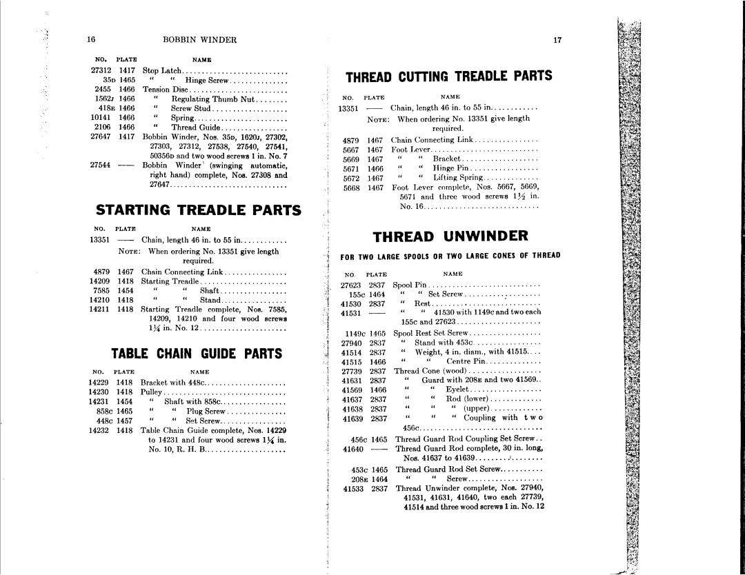 Singer 58-14 manual 