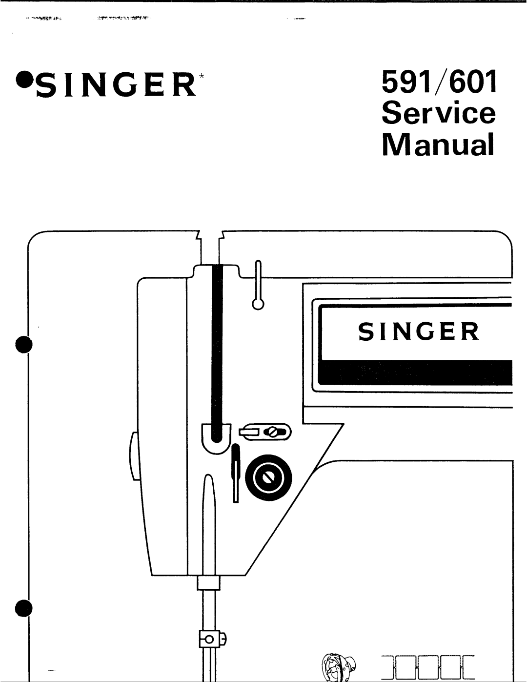 Singer 601, 591 manual 