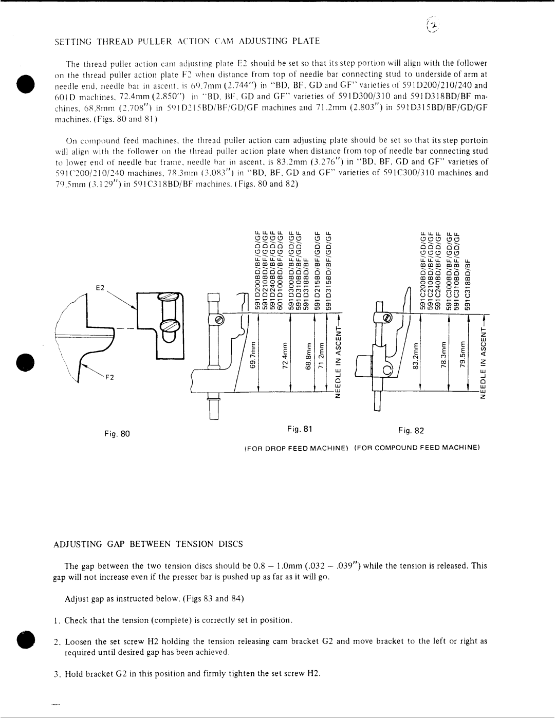 Singer 601, 591 manual 