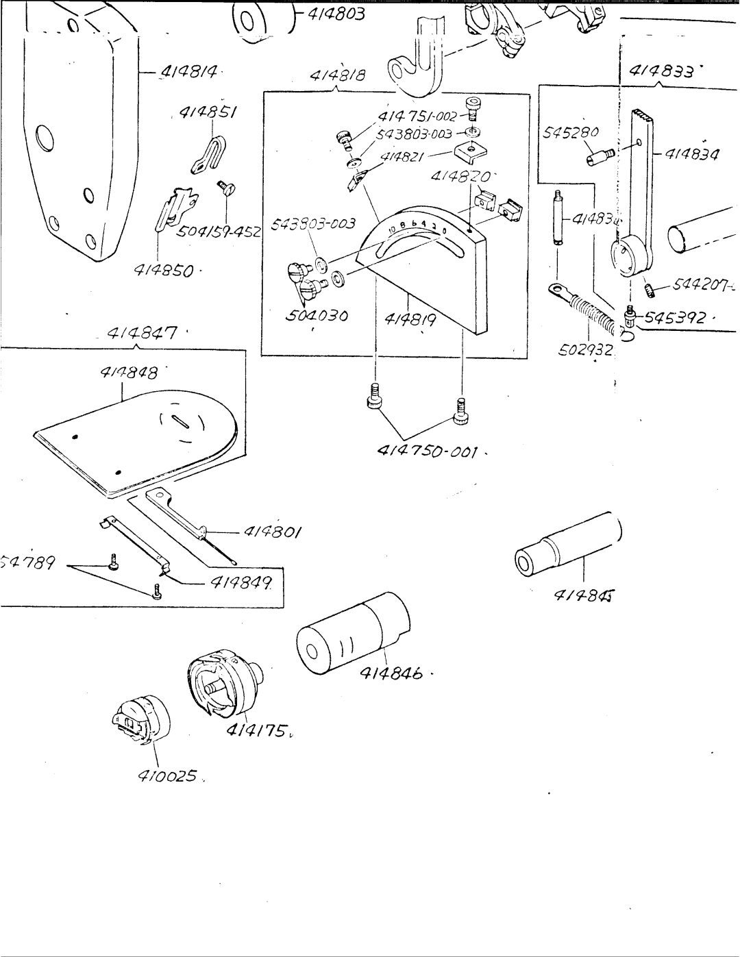 Singer 591UX260 manual 