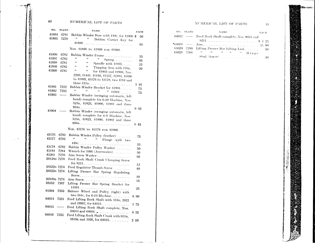 Singer 6-9, 6-10 manual 