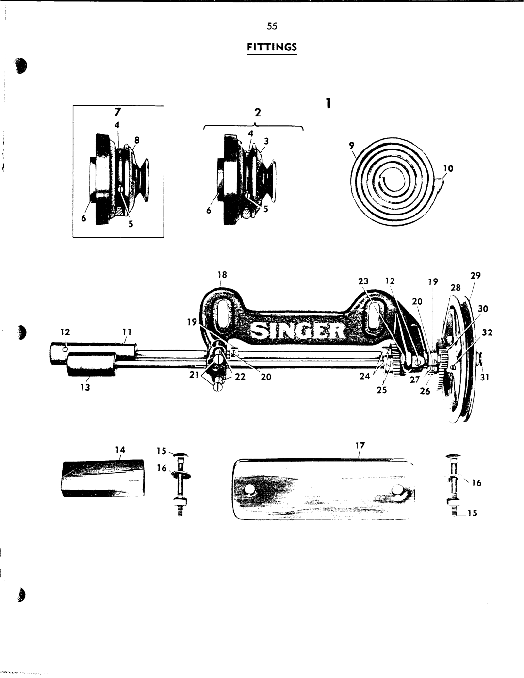 Singer 600W1 manual 