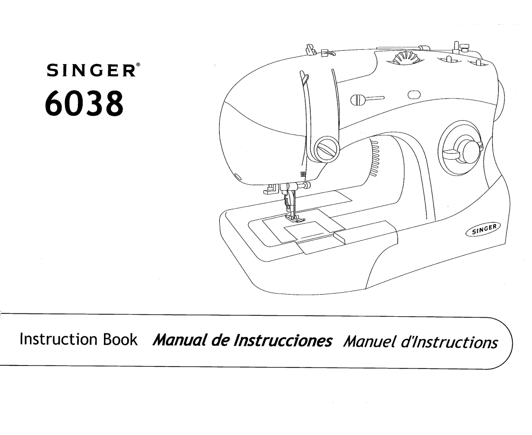 Singer 6038 manual 