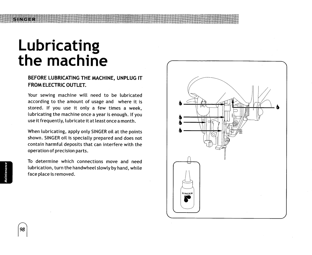 Singer 6038 manual 