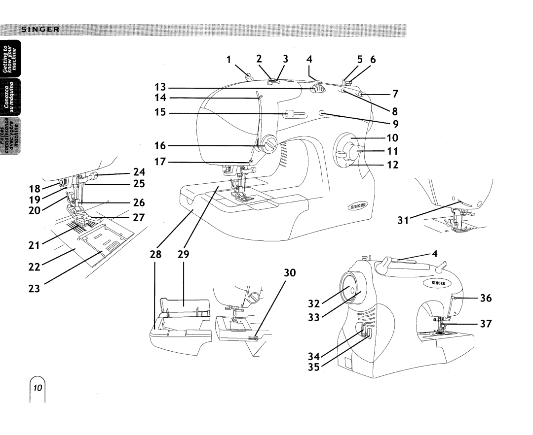 Singer 6038 manual 