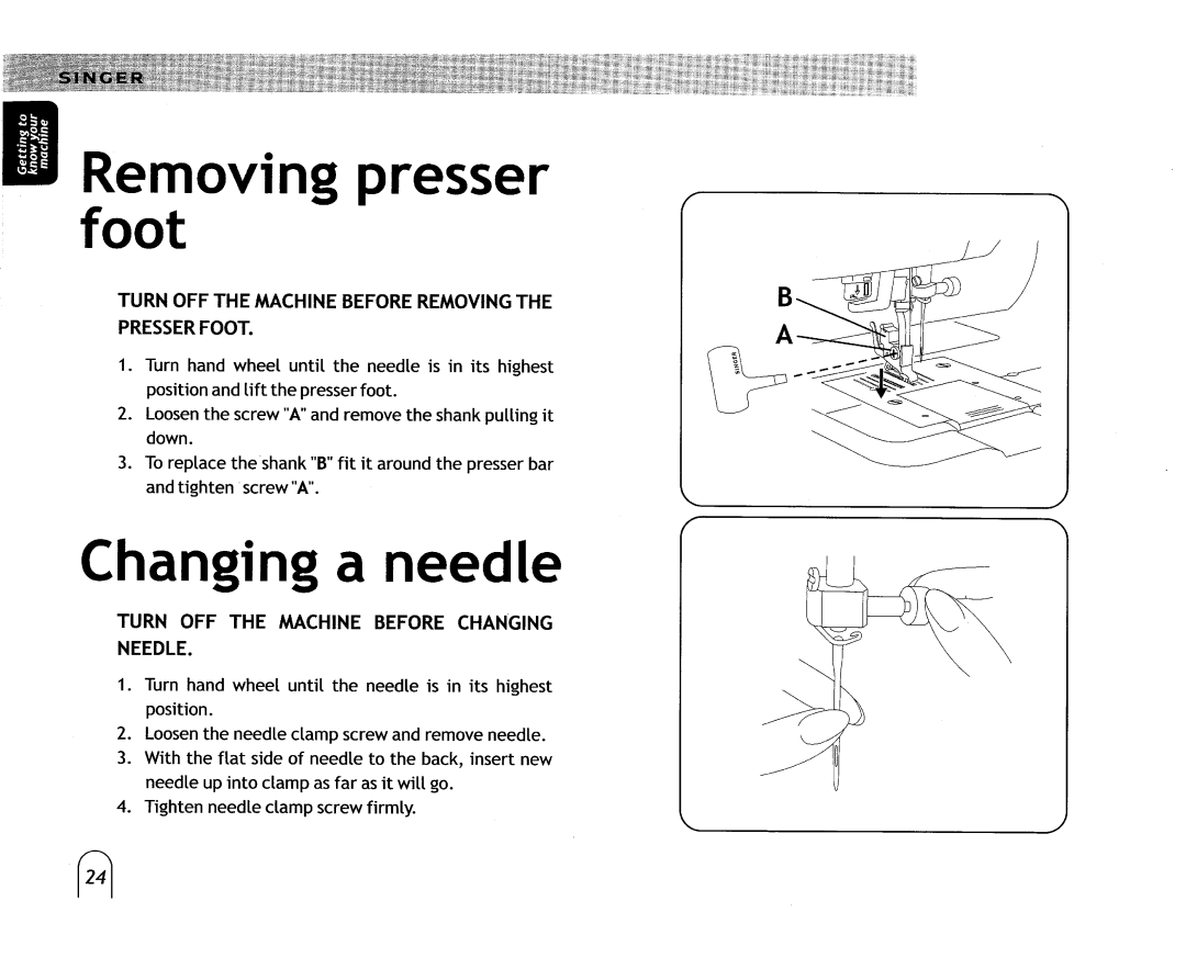 Singer 6038 manual 