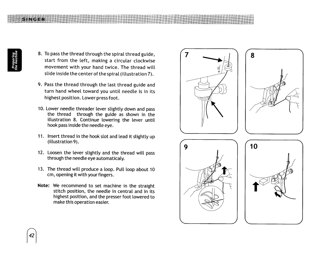 Singer 6038 manual 