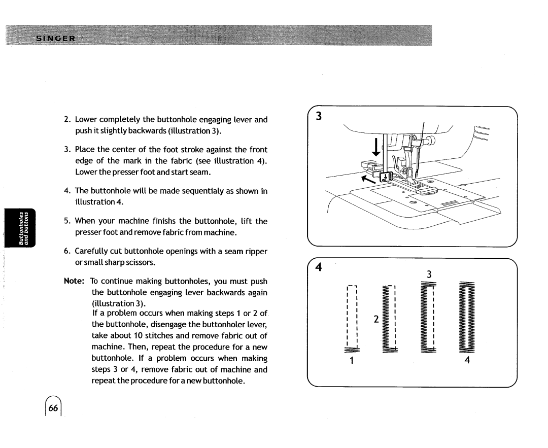 Singer 6038 manual 