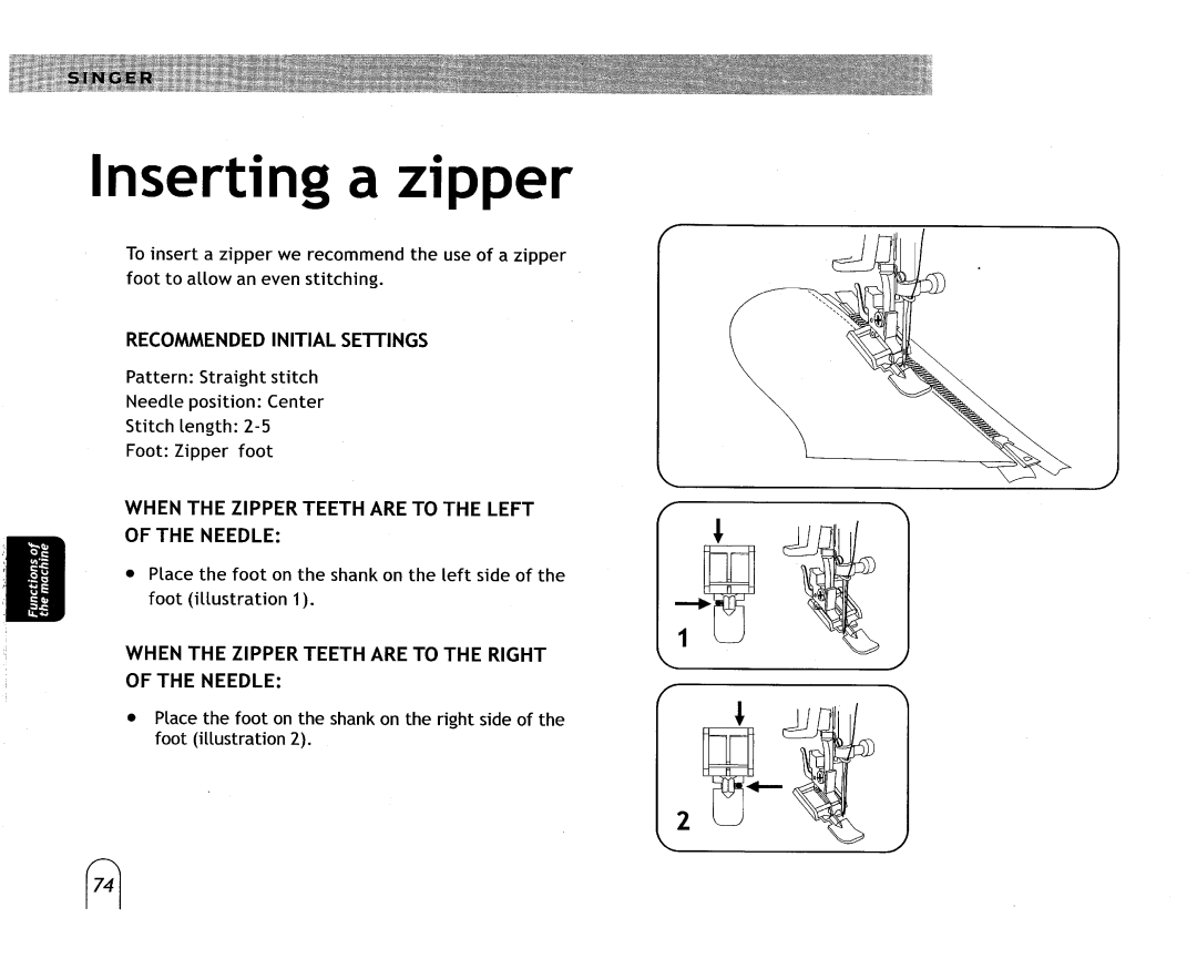 Singer 6038 manual 