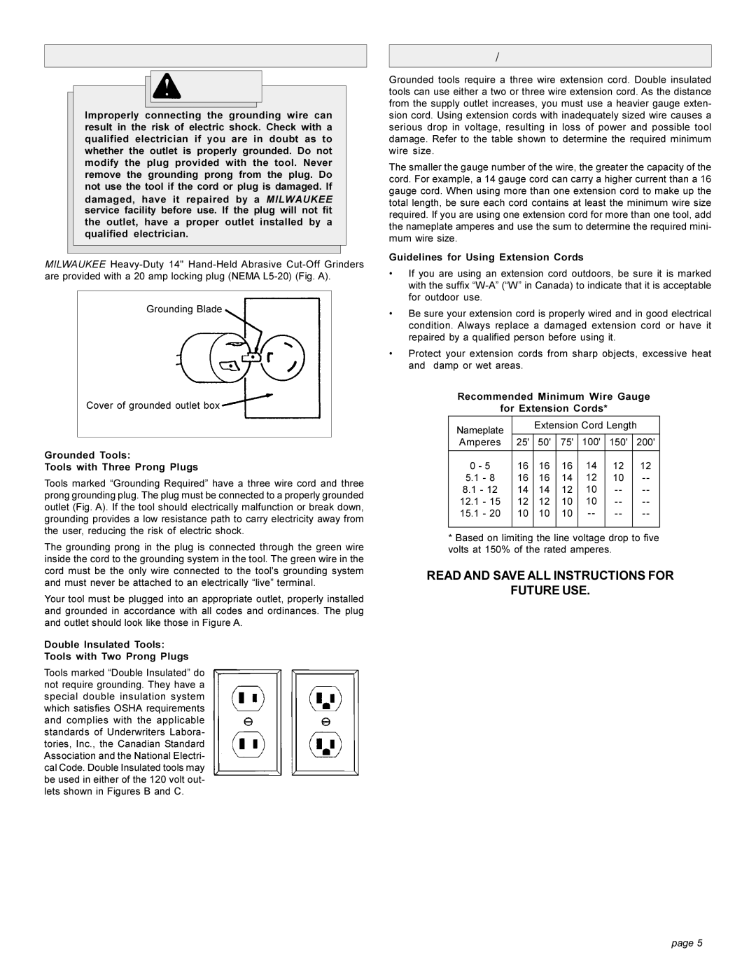 Singer 6184-01, 6184-21 manual Grounding, Extension Cords 