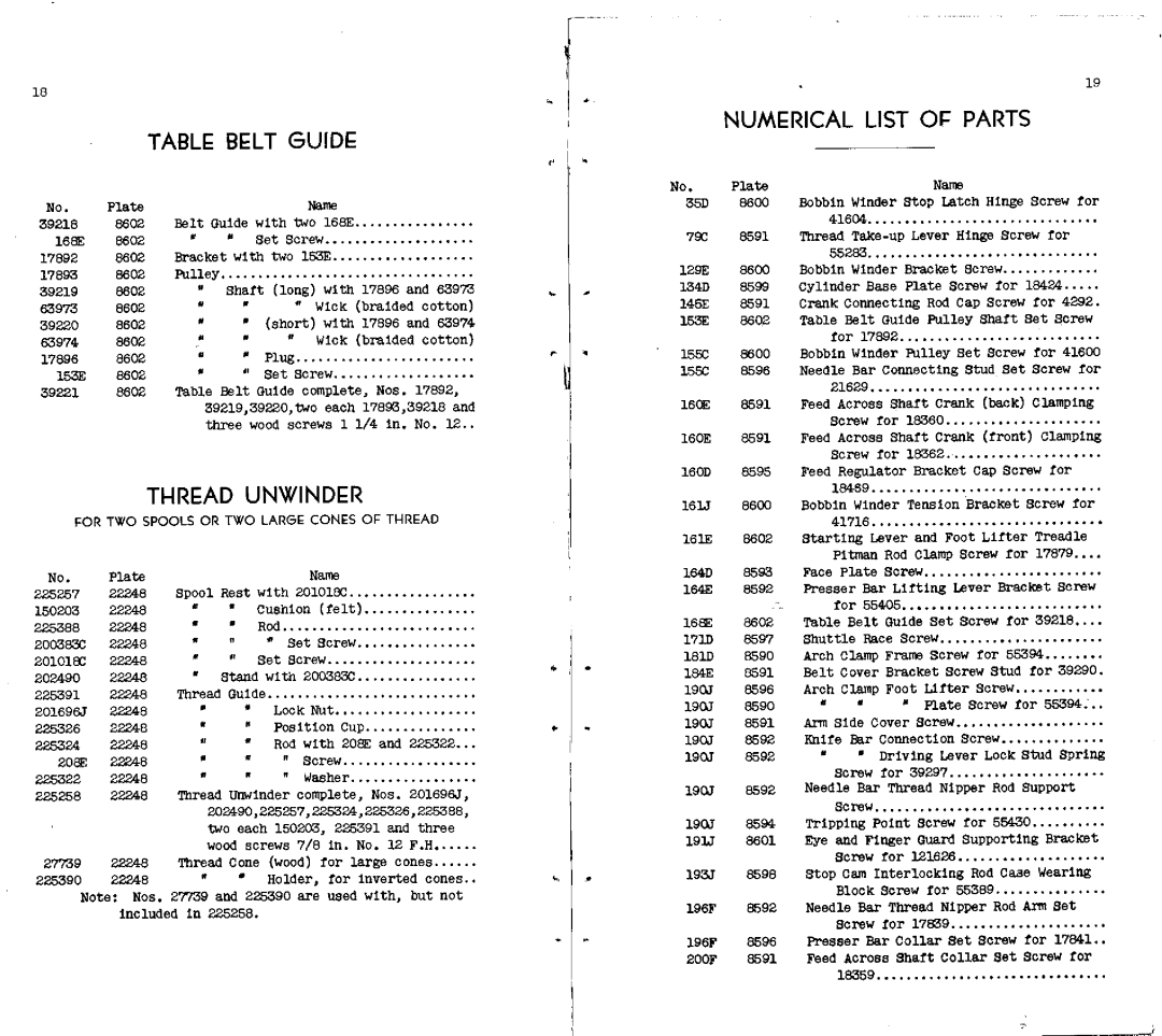 Singer 69-23 manual 