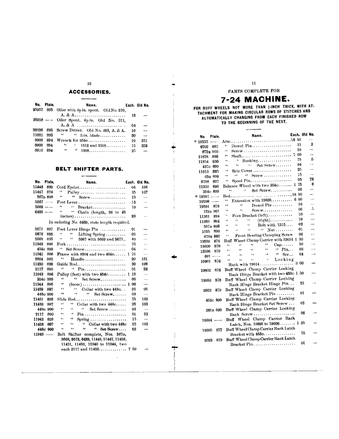 Singer 7-22, 7-24 manual 