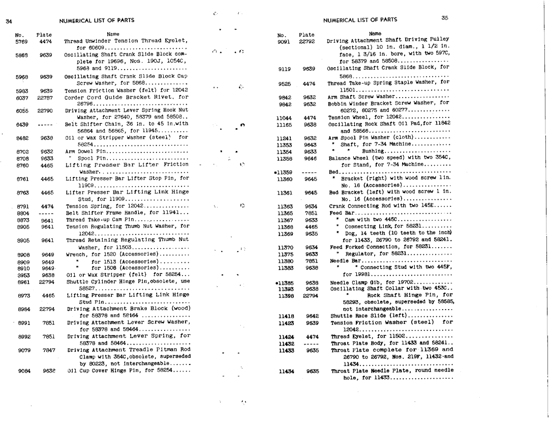 Singer 7-34, 7-48 manual 