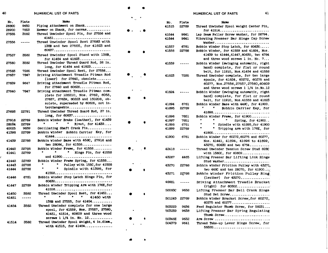 Singer 7-48, 7-34 manual 