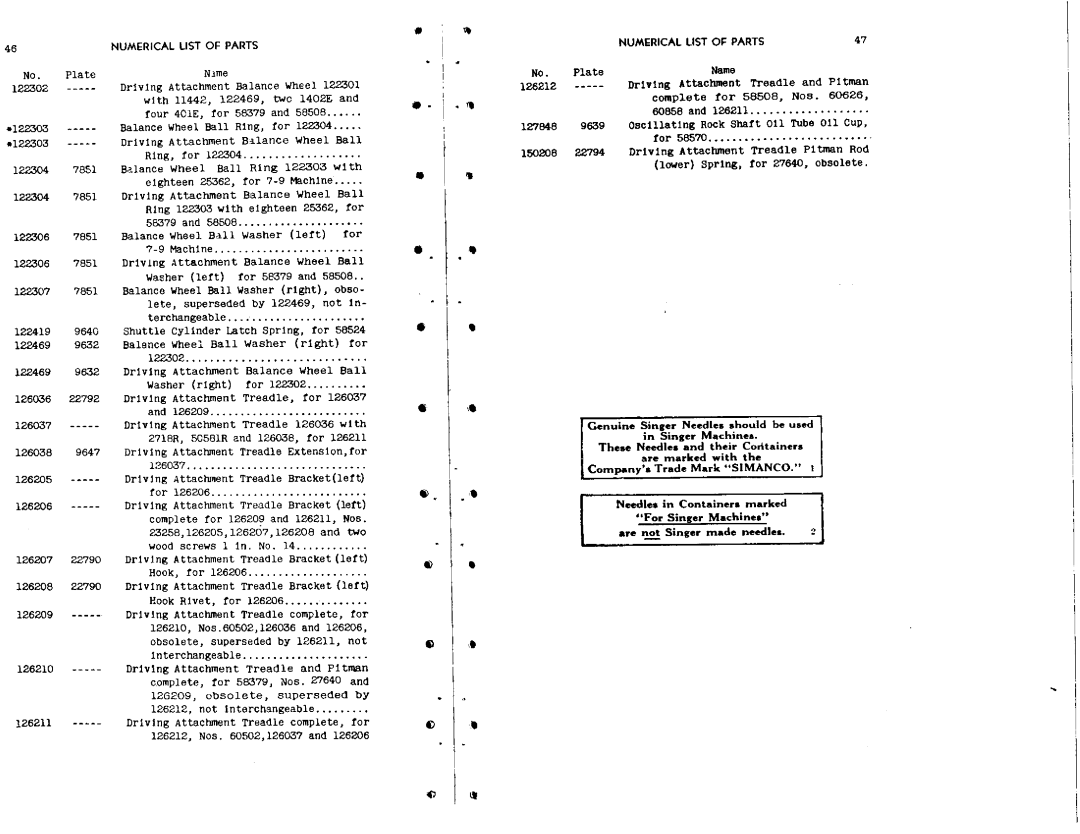 Singer 7-34, 7-48 manual 