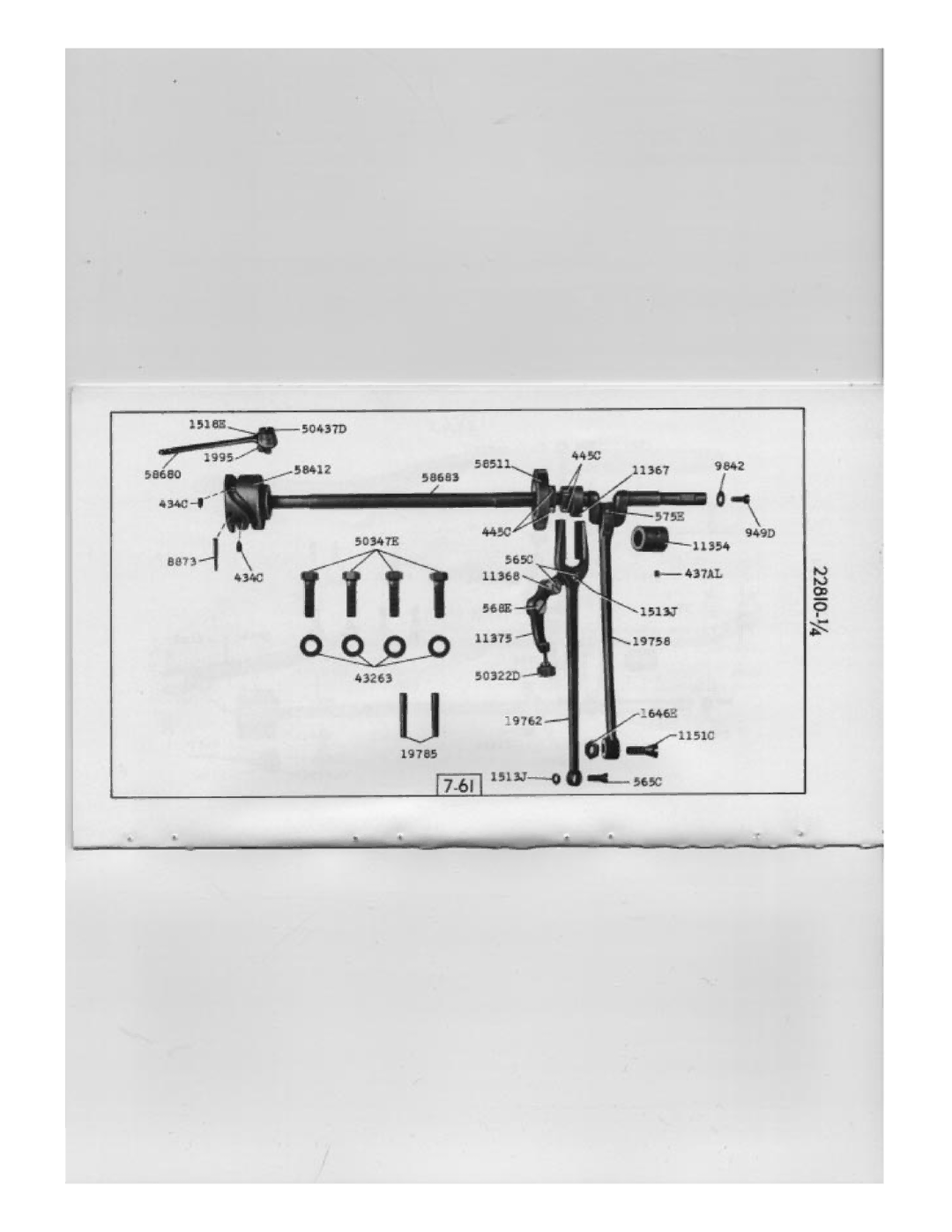 Singer 7-61 manual 