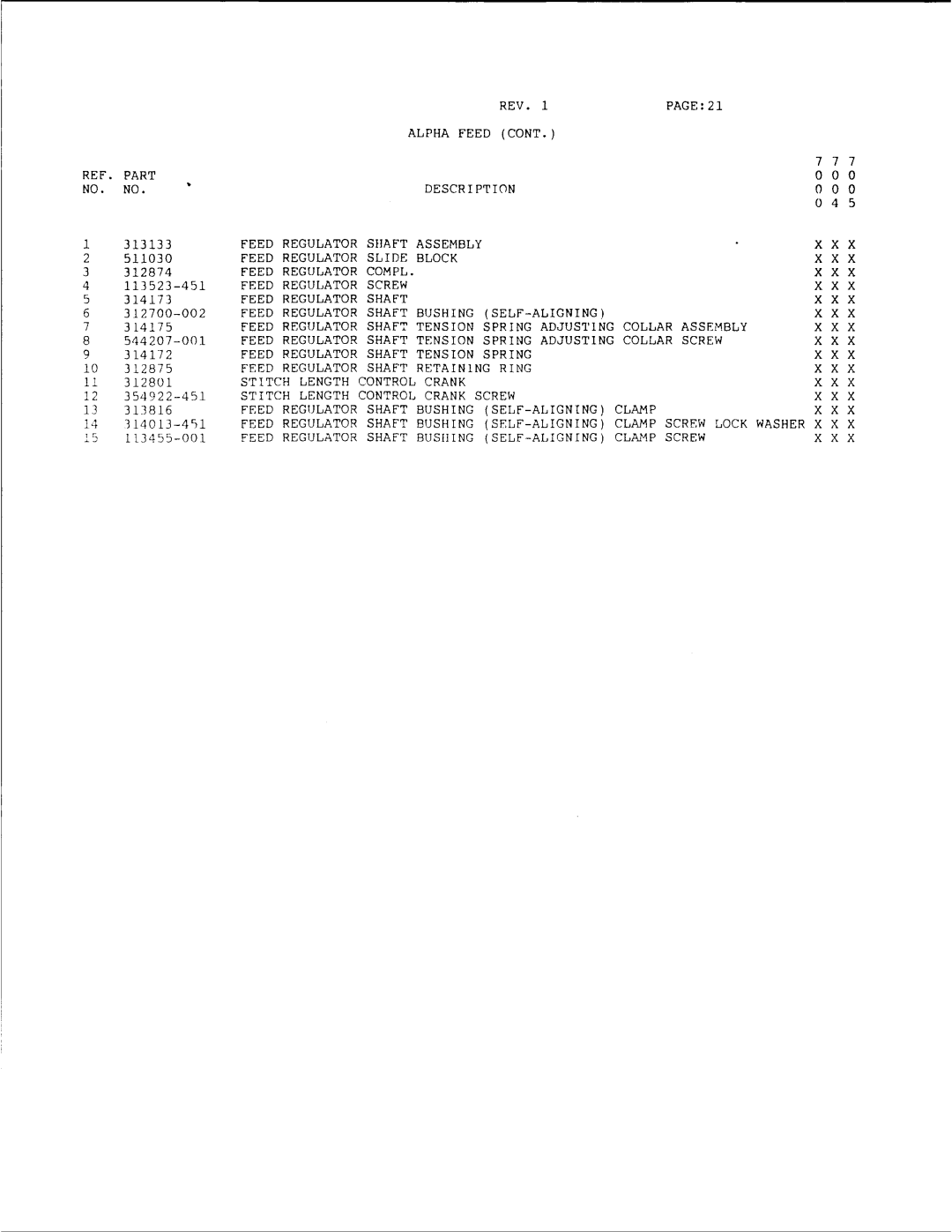 Singer 7004, 7005 manual 