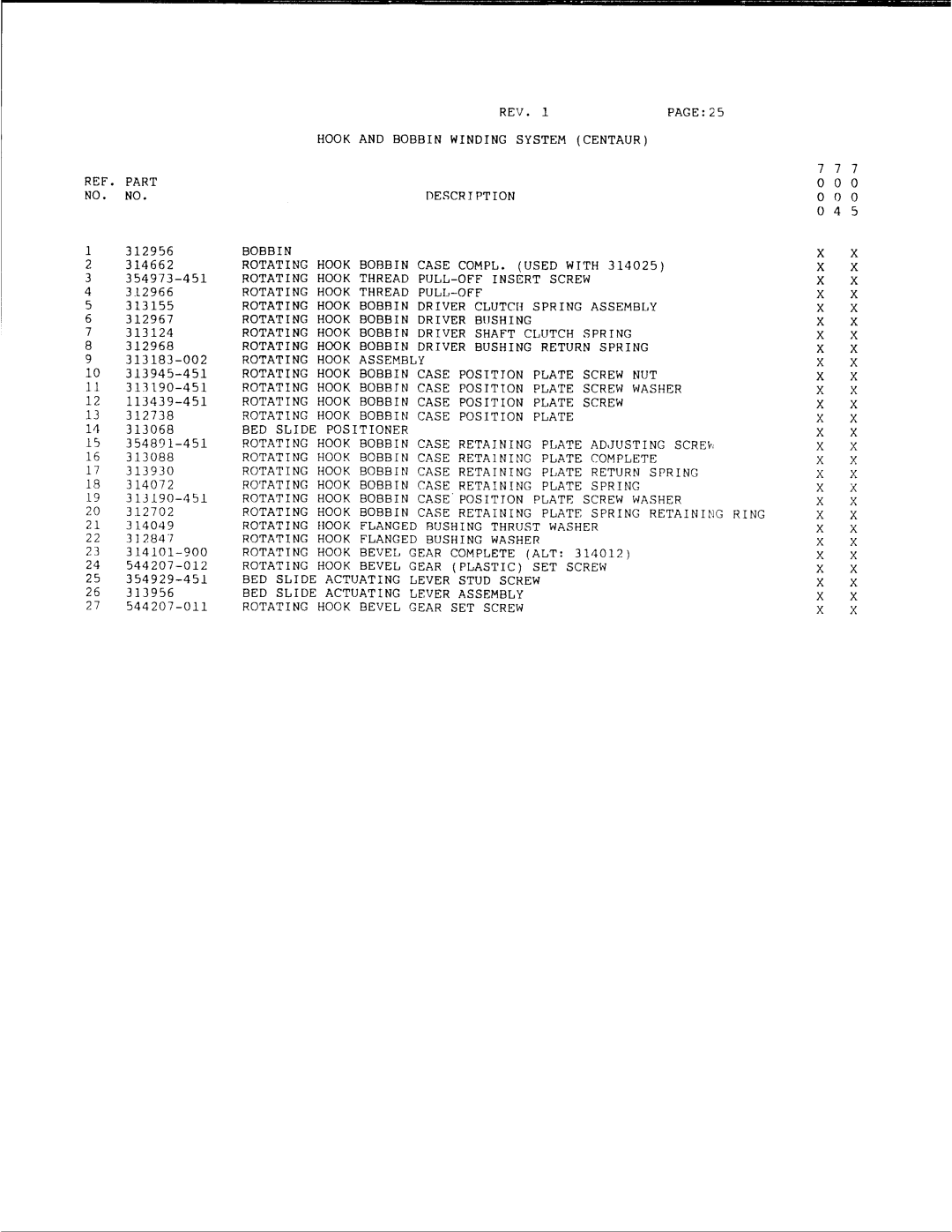 Singer 7004, 7005 manual 