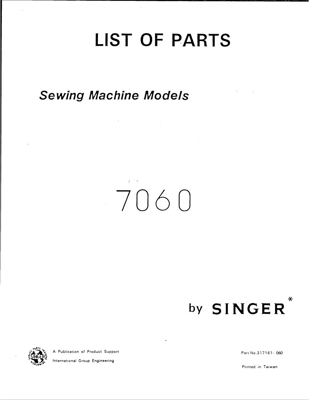 Singer 7060 manual 