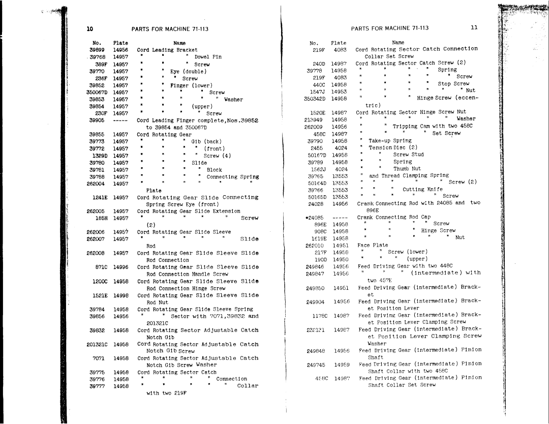 Singer 71-113 manual 