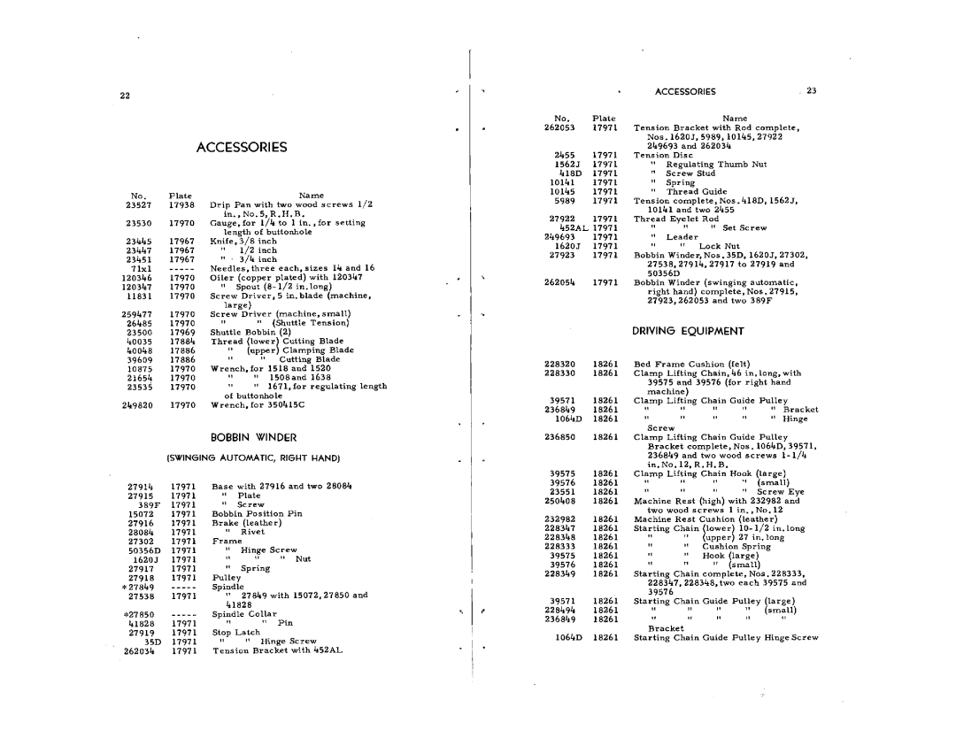 Singer 71-31, 71-30 manual 