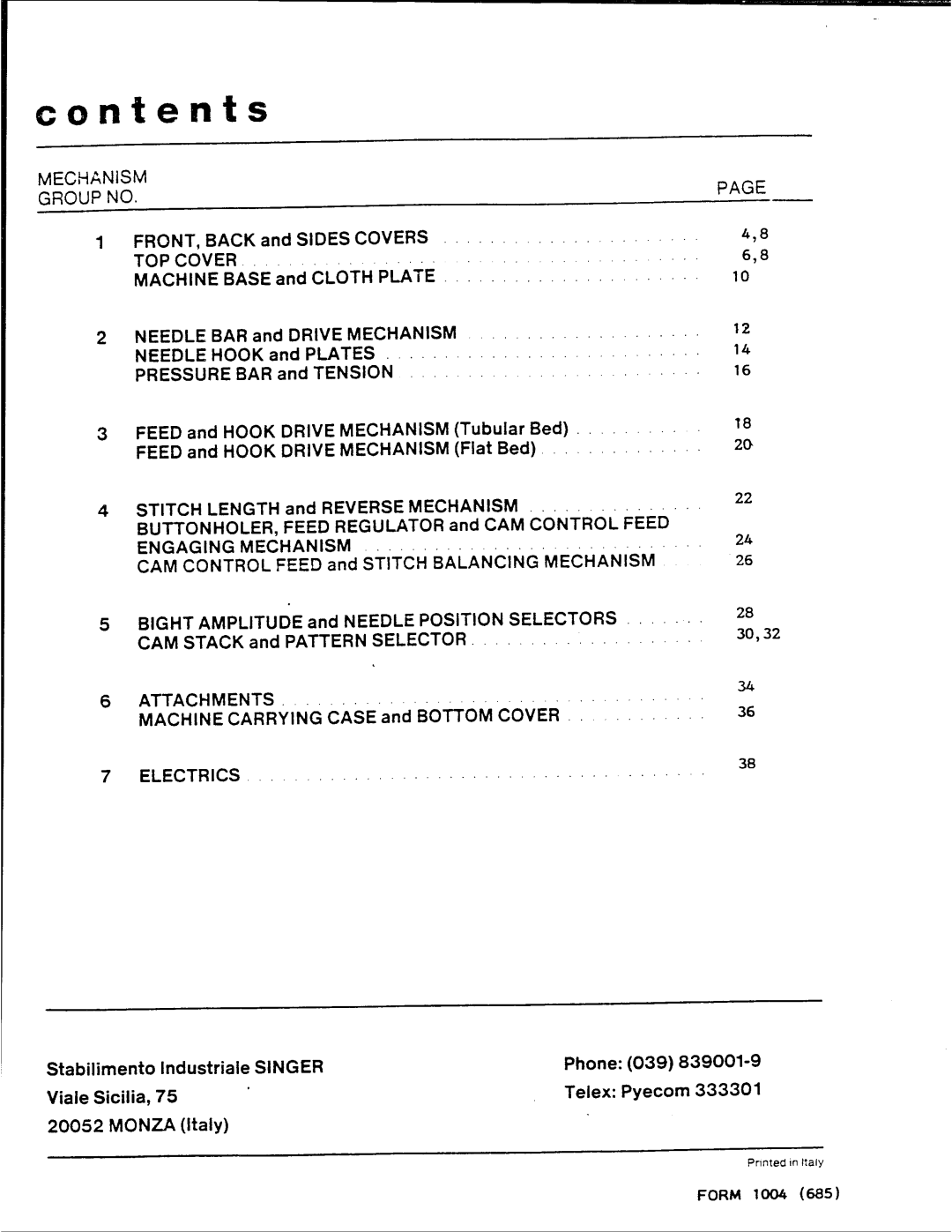 Singer 7100 SERIES manual 