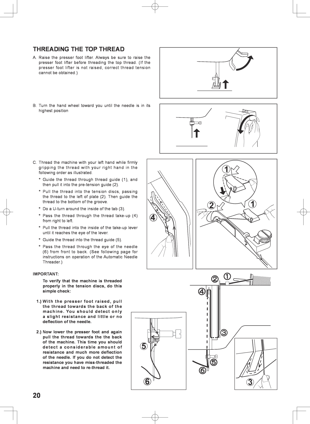 Singer 7467S instruction manual Threading The Top Thread 