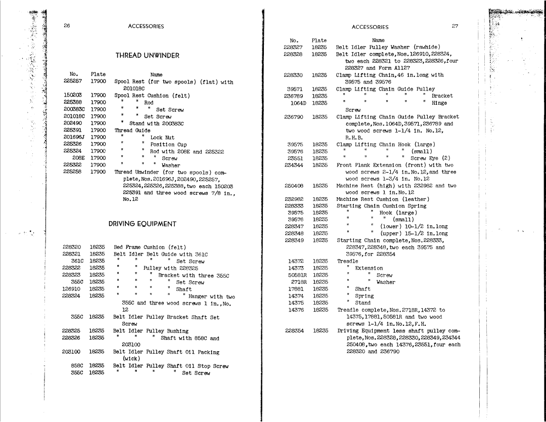 Singer 79-101 manual 