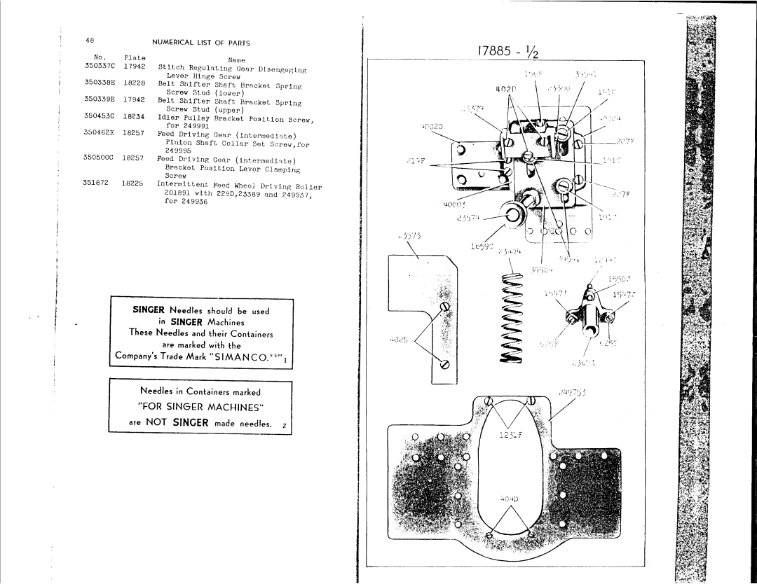 Singer 79-104 manual 